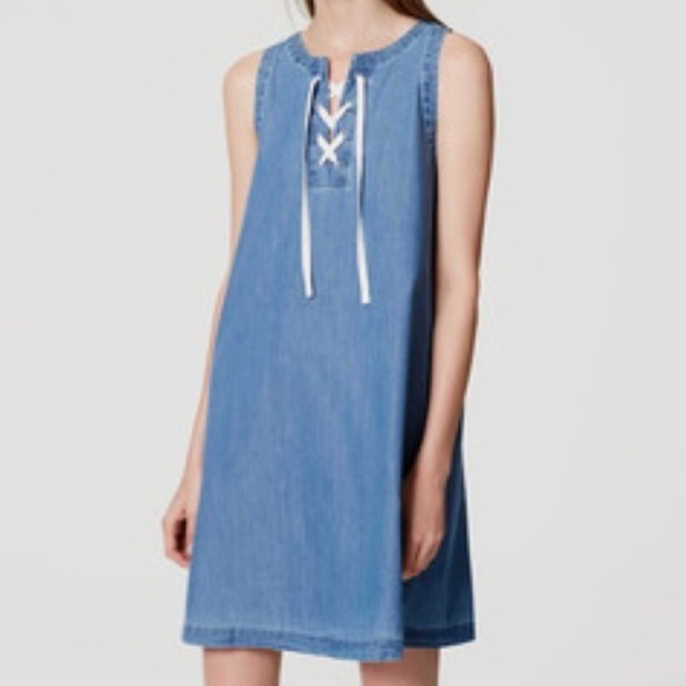 Ann Taylor LOFT Jean Dress